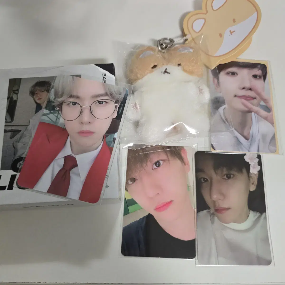 Baekhyun teolaegi keyring Photocard