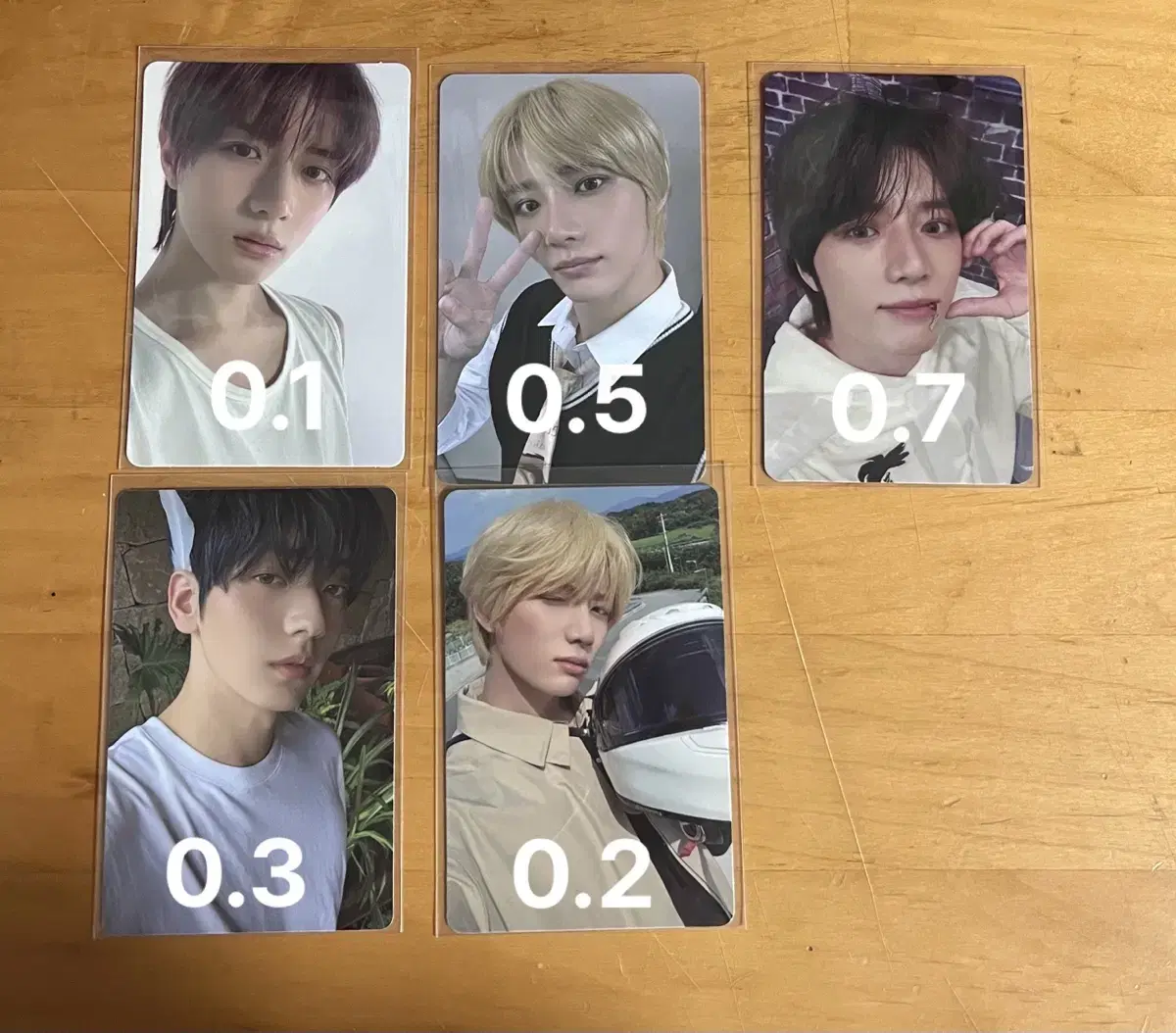 txt txt beomgyu soobin Sanctuary Chikai Angel Night powerstation photocard