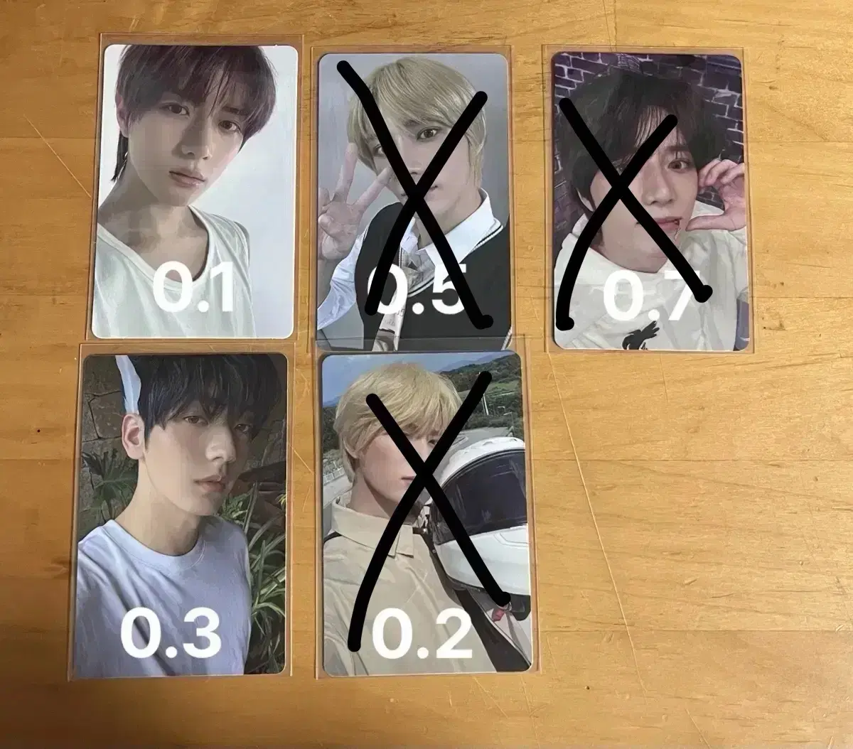 txt txt beomgyu soobin Sanctuary Chikai Angel Night powerstation photocard