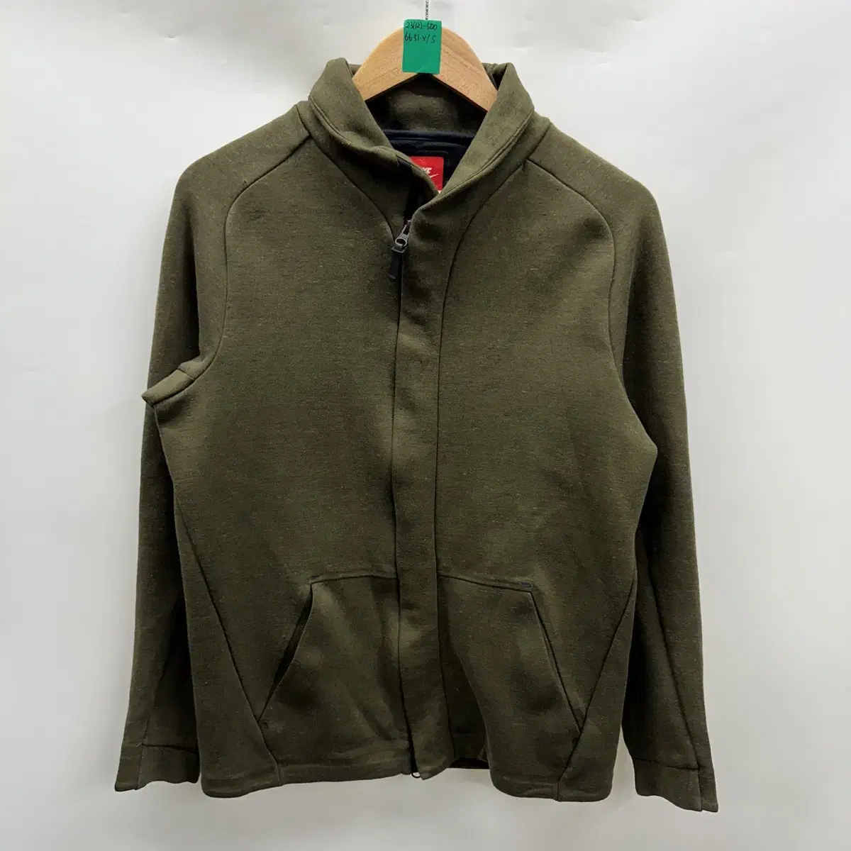 [Genuine/M] Nike Techpack Khaki Zip Up