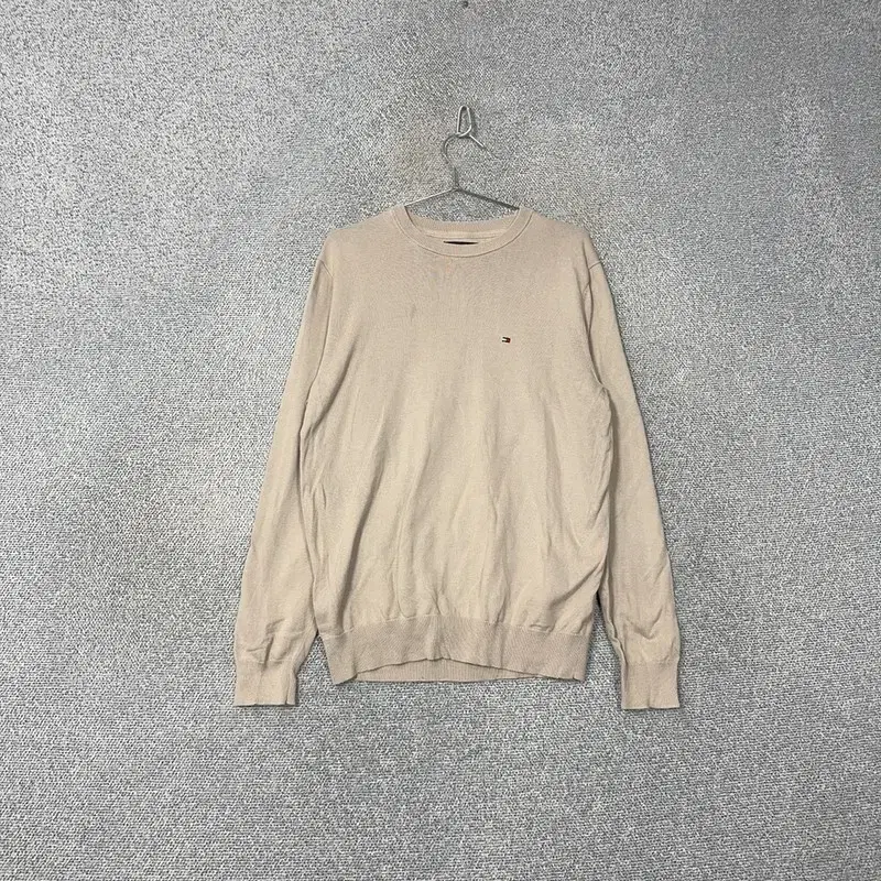 Tommy Hilfiger Round-neck beige knit M