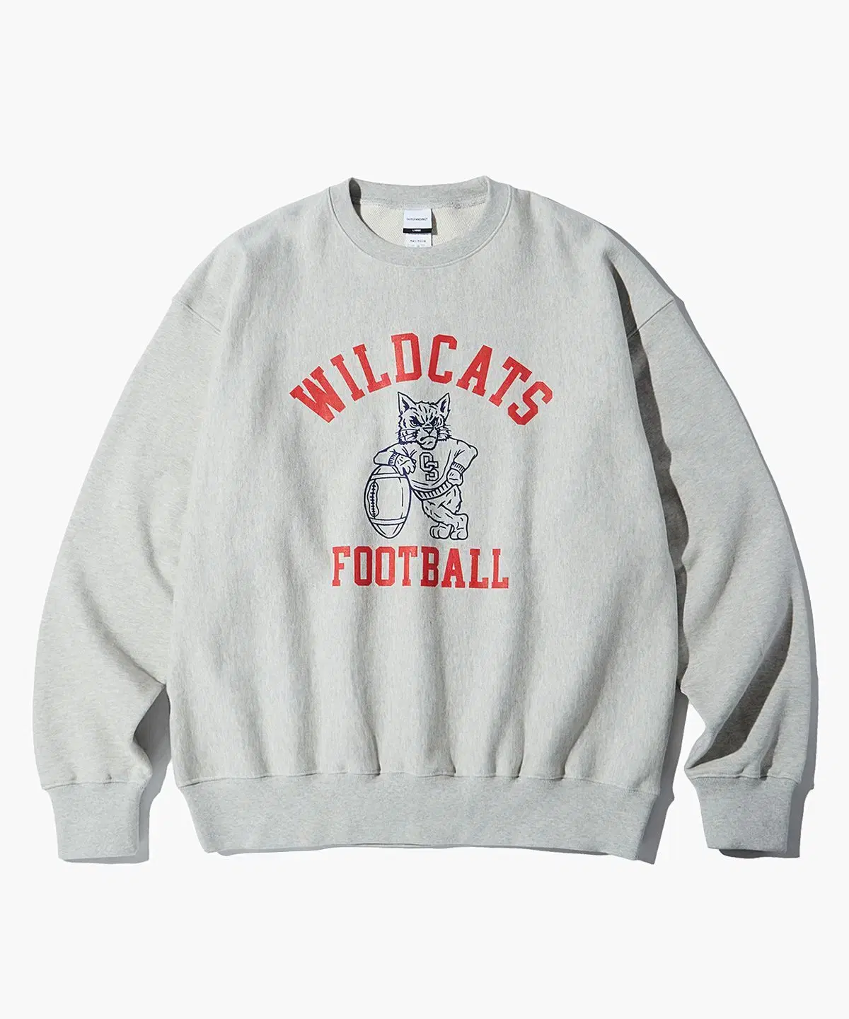 [XL] Outstanding Man-to-Man V.S.C SWEAT(WILD CATS)_3