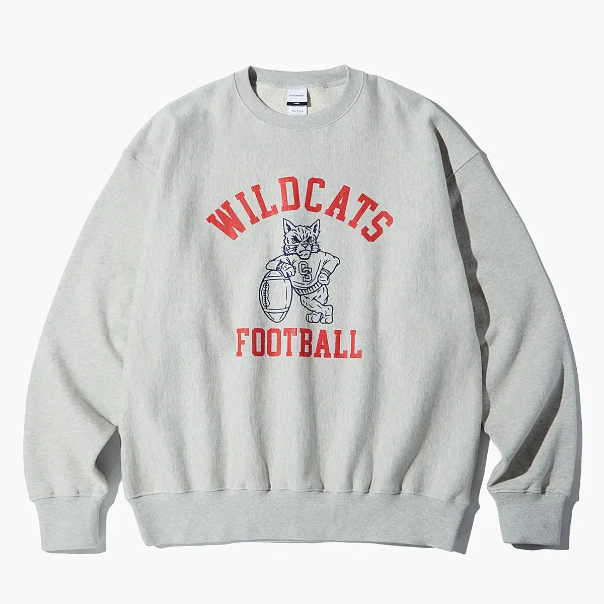 [XL] 아웃스탠딩 맨투맨 V.S.C SWEAT(WILD CATS)_3%