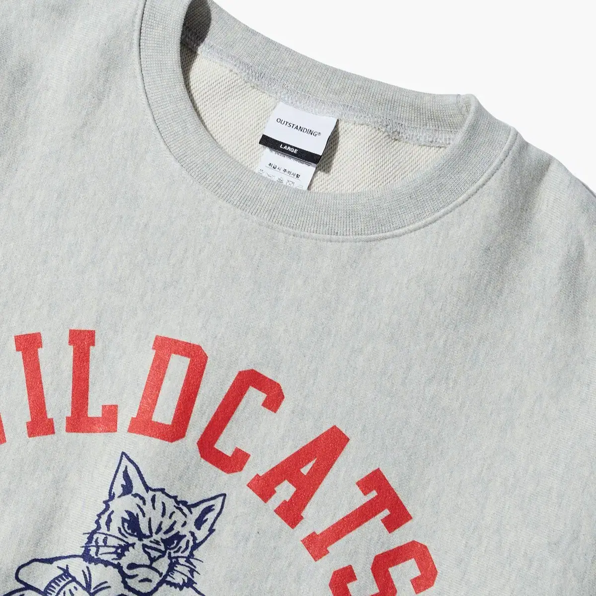 [XL] 아웃스탠딩 맨투맨 V.S.C SWEAT(WILD CATS)_3%