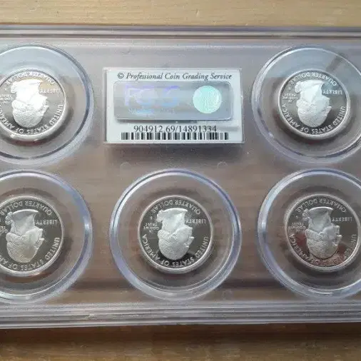 2008년 S 미국 스테이트 쿼터 PCGS PR 69DCAM 멀티그레이딩