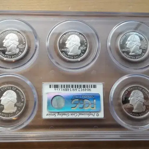 2008년 S 미국 스테이트 쿼터 PCGS PR 69DCAM 멀티그레이딩