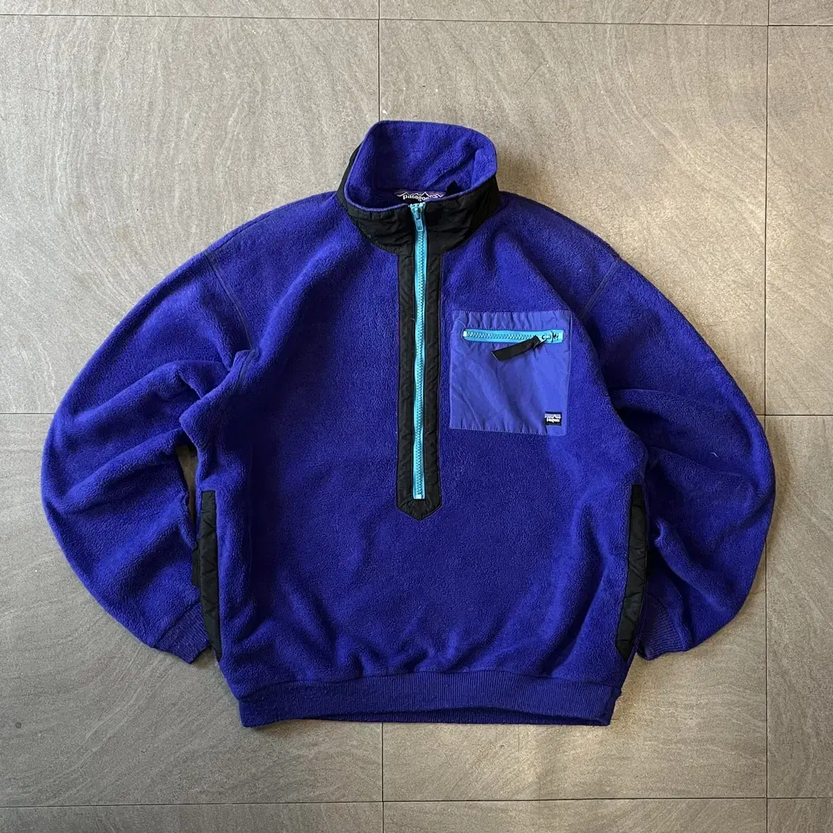 80's Patagonia Genuine USA made bloo cinchilla