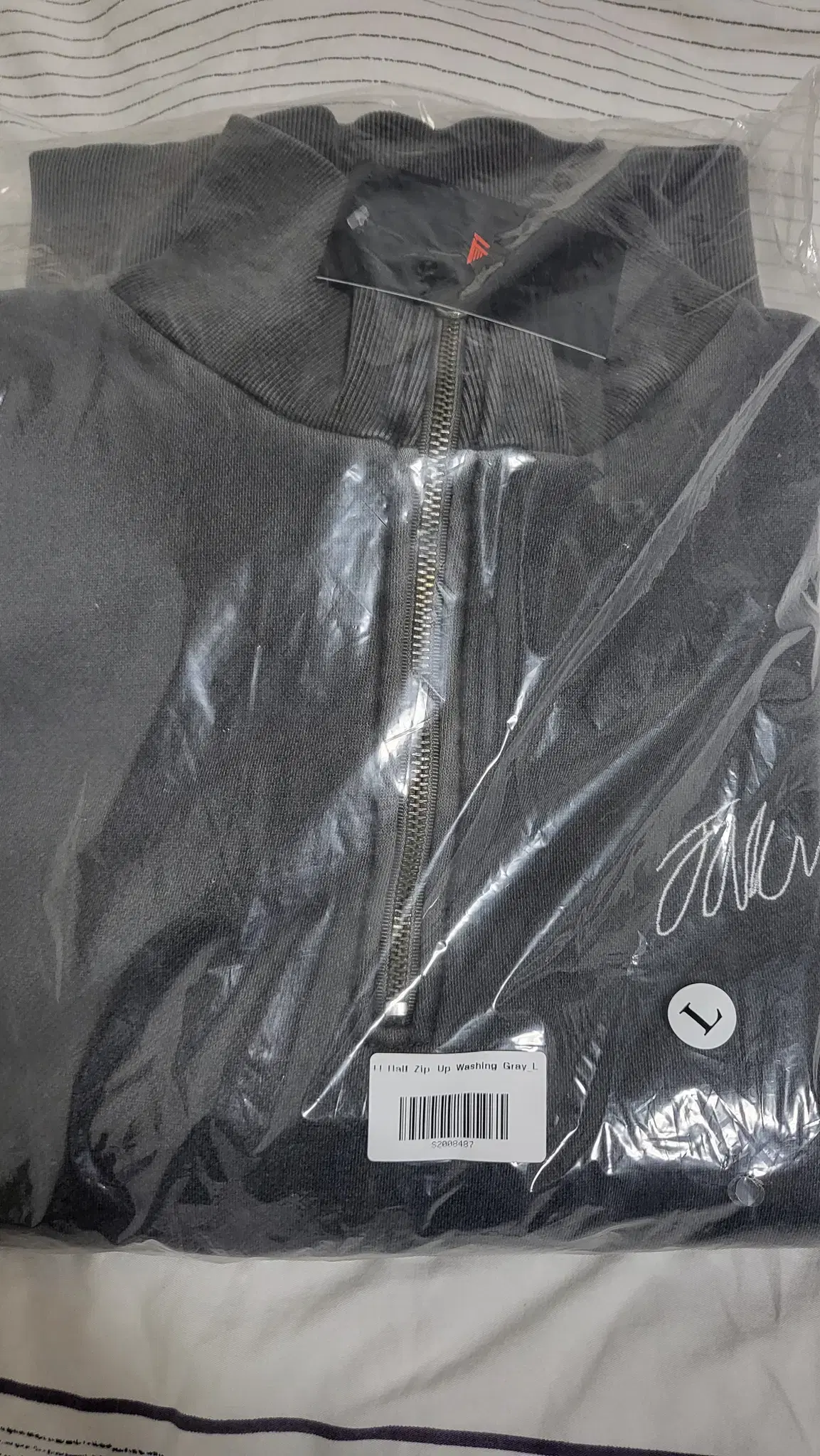 [L] T1 fei signature Half Zip