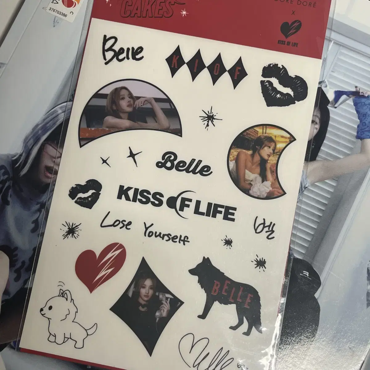 Kiss of Life kiss of life belle Doredore stickers