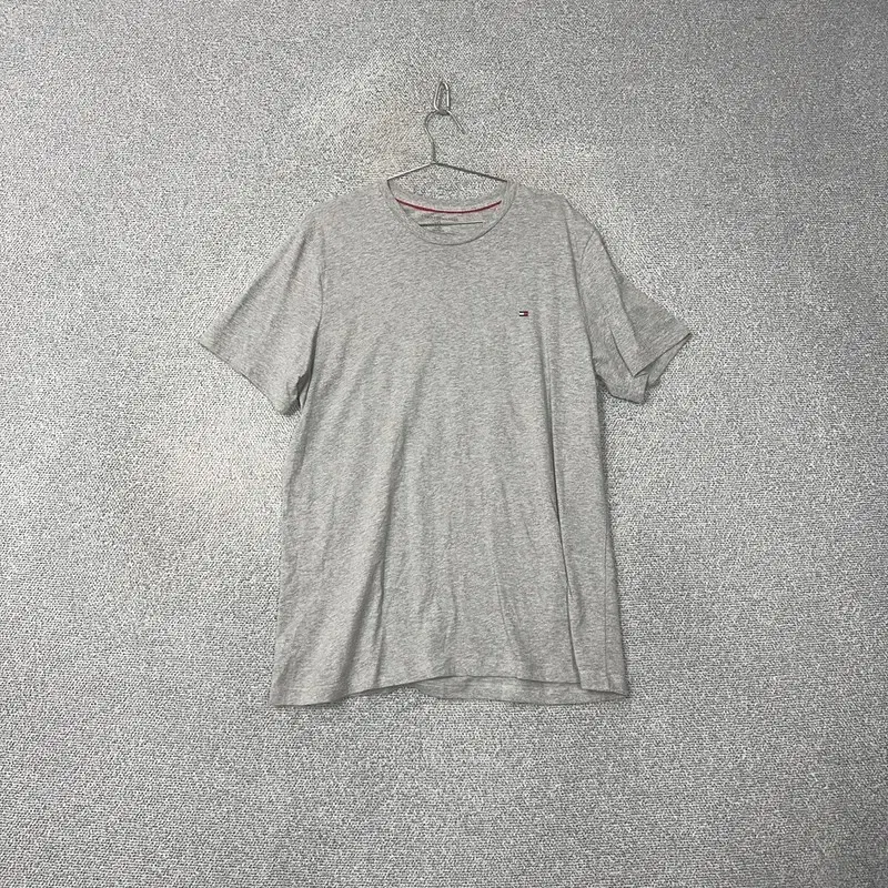 Tommy Hilfiger Logo Grey Vahn Short Tee L