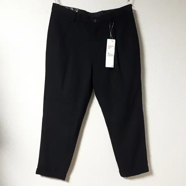 33/Eight Seconds Black Wool Blend Slacks/33-341