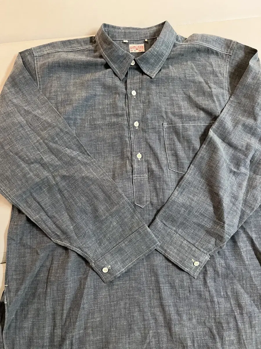 Levi's Vintage Cladding LVC1920 Sunset Chambray Pullover Shirt Size L