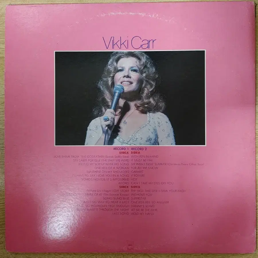 VIKKI CARR 음반 (LP 턴테이블 오디오 앰프 음향기기