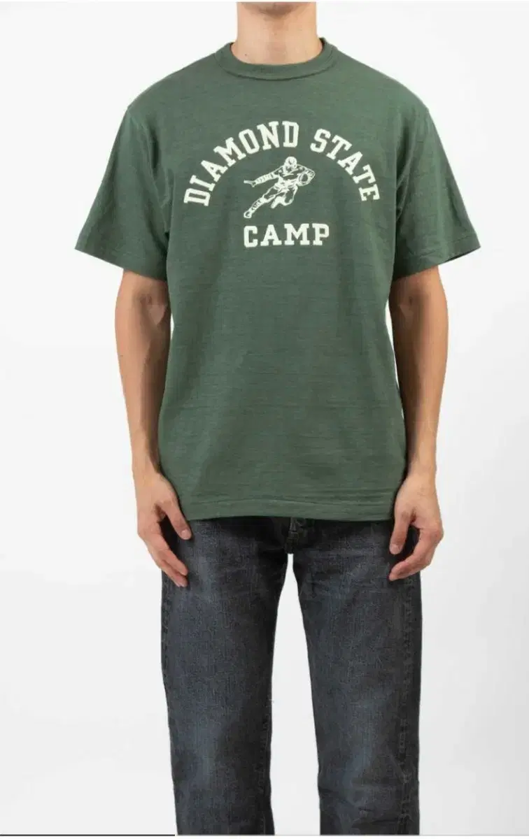 Warehouse 4601 Short Sleeve Green