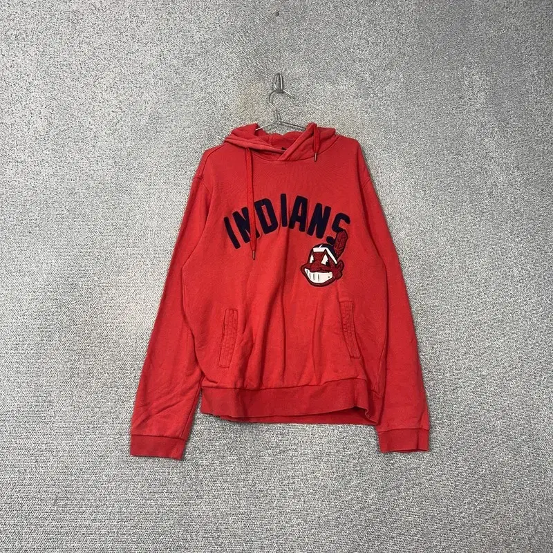 MLB Indiana Printed Red Hoodie 110