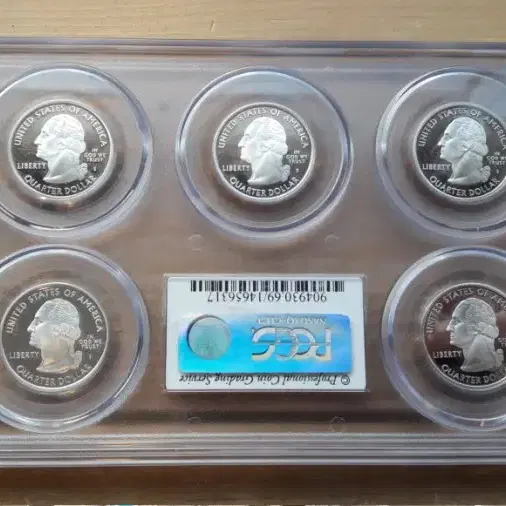 2007년 S 미국 스테이트 쿼터 PCGS PR 69DCAM 멀티그레이딩