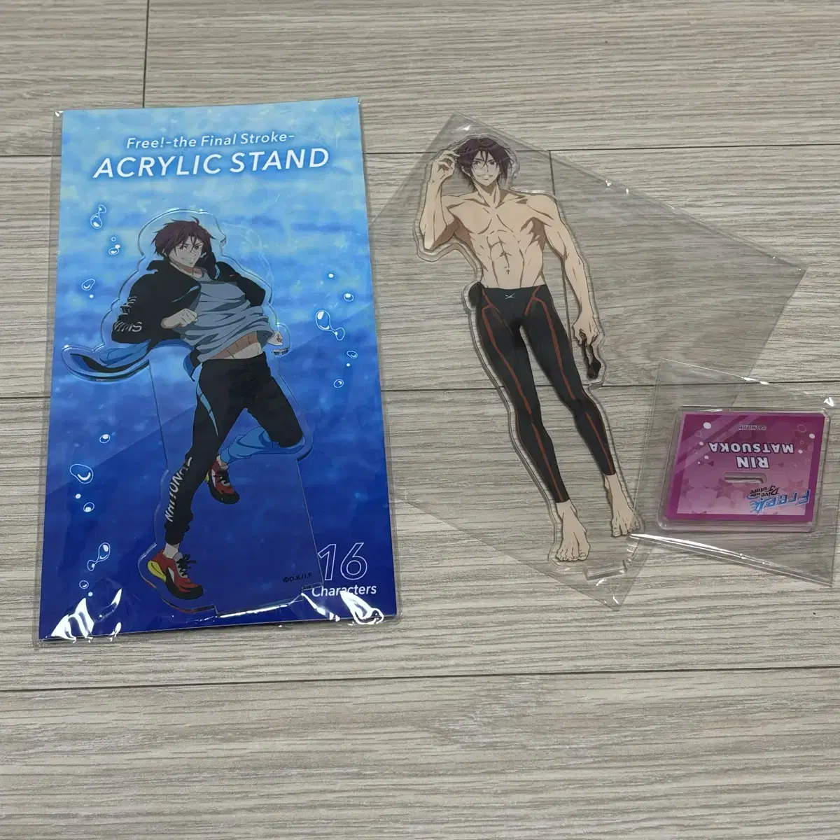 free! Free Matsuoka Rin acrylic