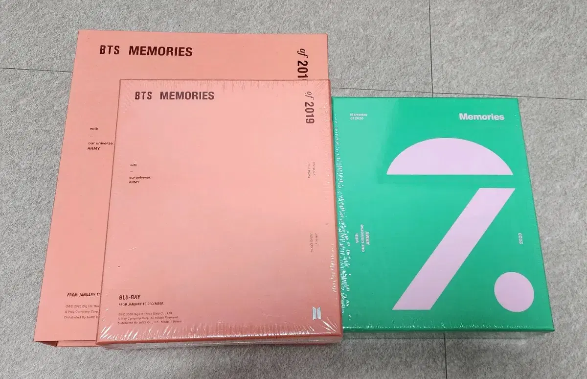 [unsealed] 2019/2020 Memories blu-ray BTS