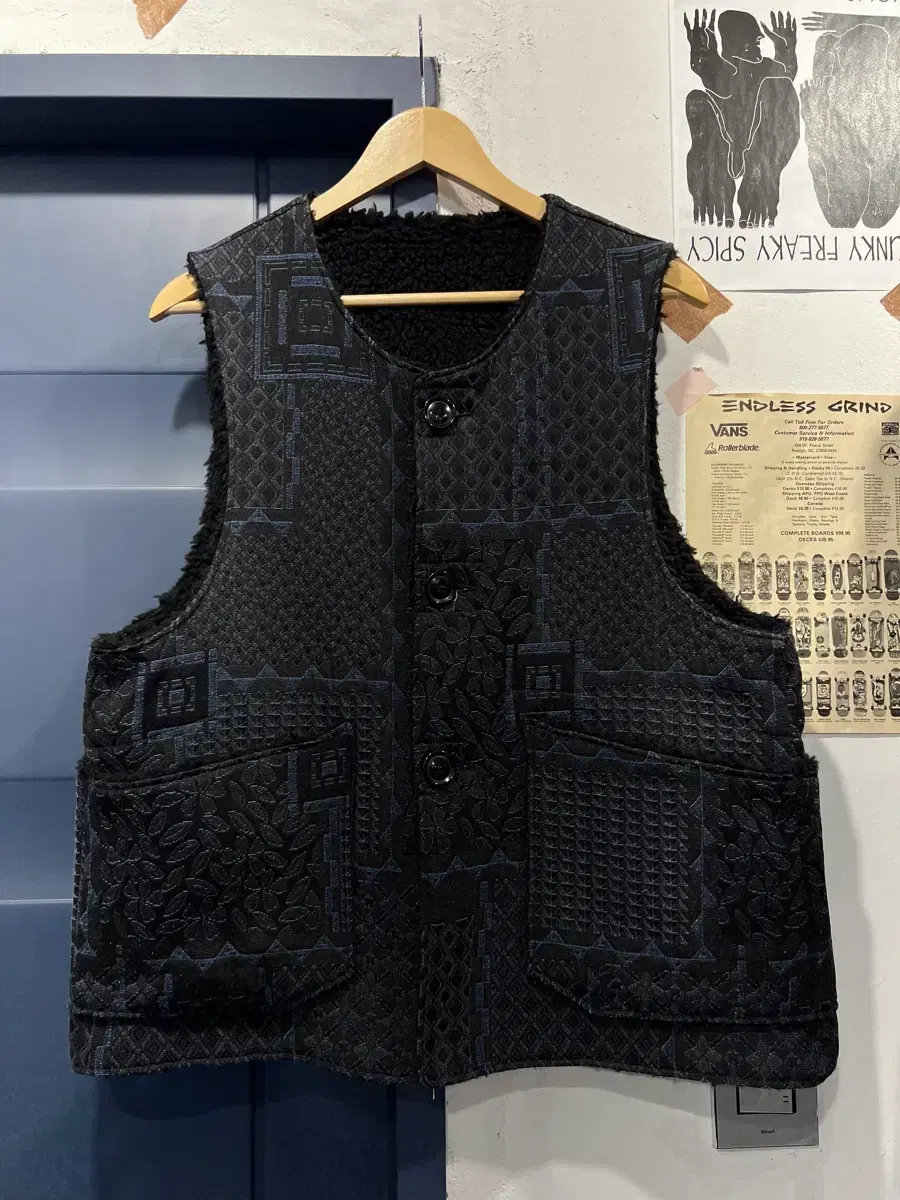 ENGINEERED GARMENTS Engineered Garments Jacquard Vest