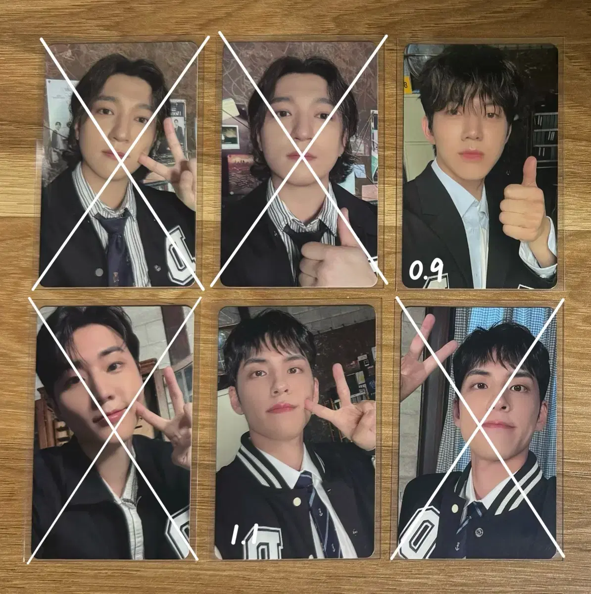 Day 6 Denimals pop up Online pre-order benefit photocard wts sell / Sung Jinyoung KWON PILDOWN