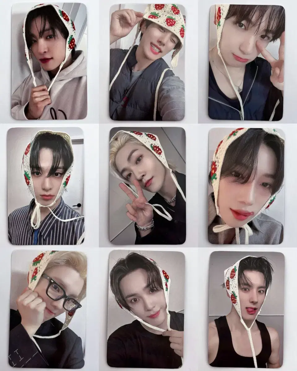 The Boyz everline unreleased photocard wts - sangyeon jacob hyunjae juyeon kevin new q