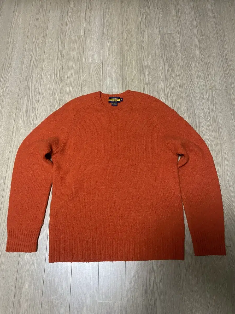 Polo Ralph Lauren Rugby Elbow Suede Patch Knit Size M