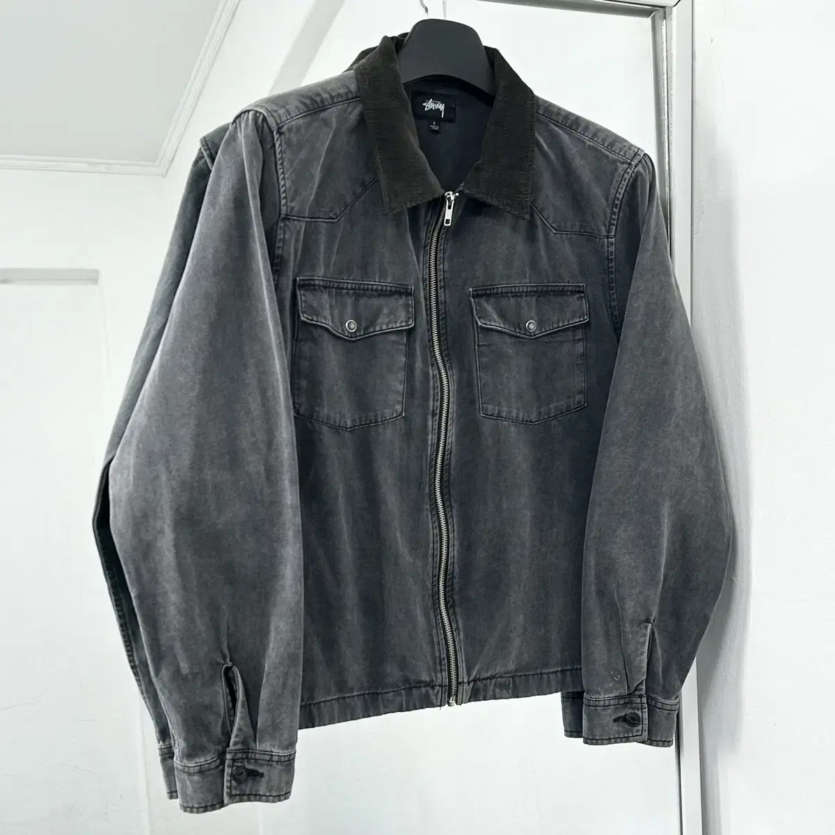 Stushy Washed Canvas Work Jacket