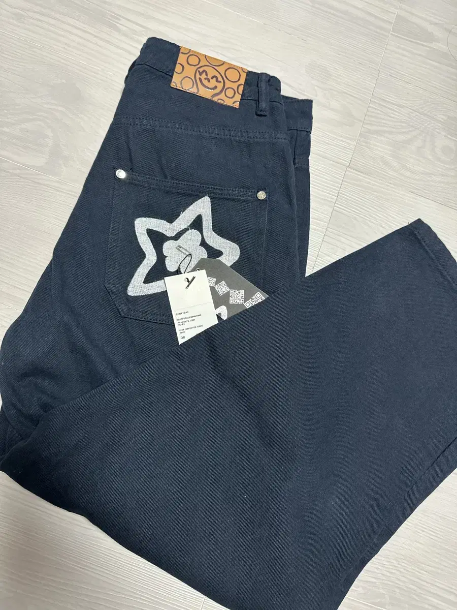 Star Team Double Knee Pants Navy 30