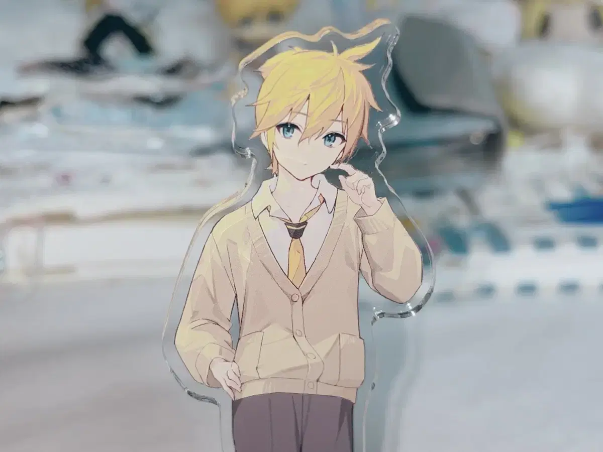 Kagamine ren School uniforms acrylic Stands