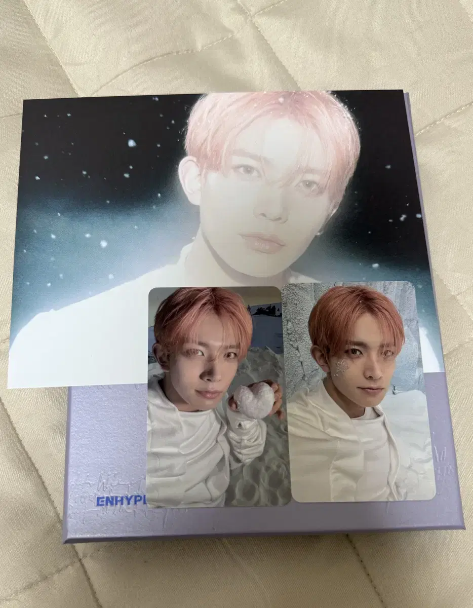 Enhypen heeseung Dey Dream White Midnight Full Set