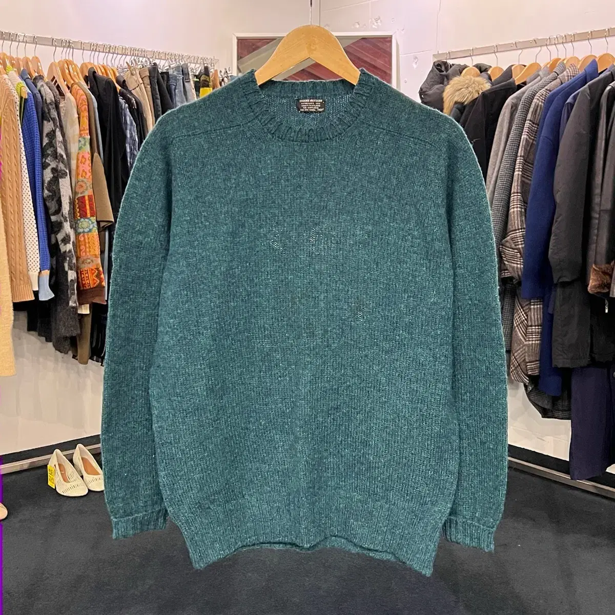 [Tacko] [42] Brooks Brothers Shetland Wool Knit Sweater