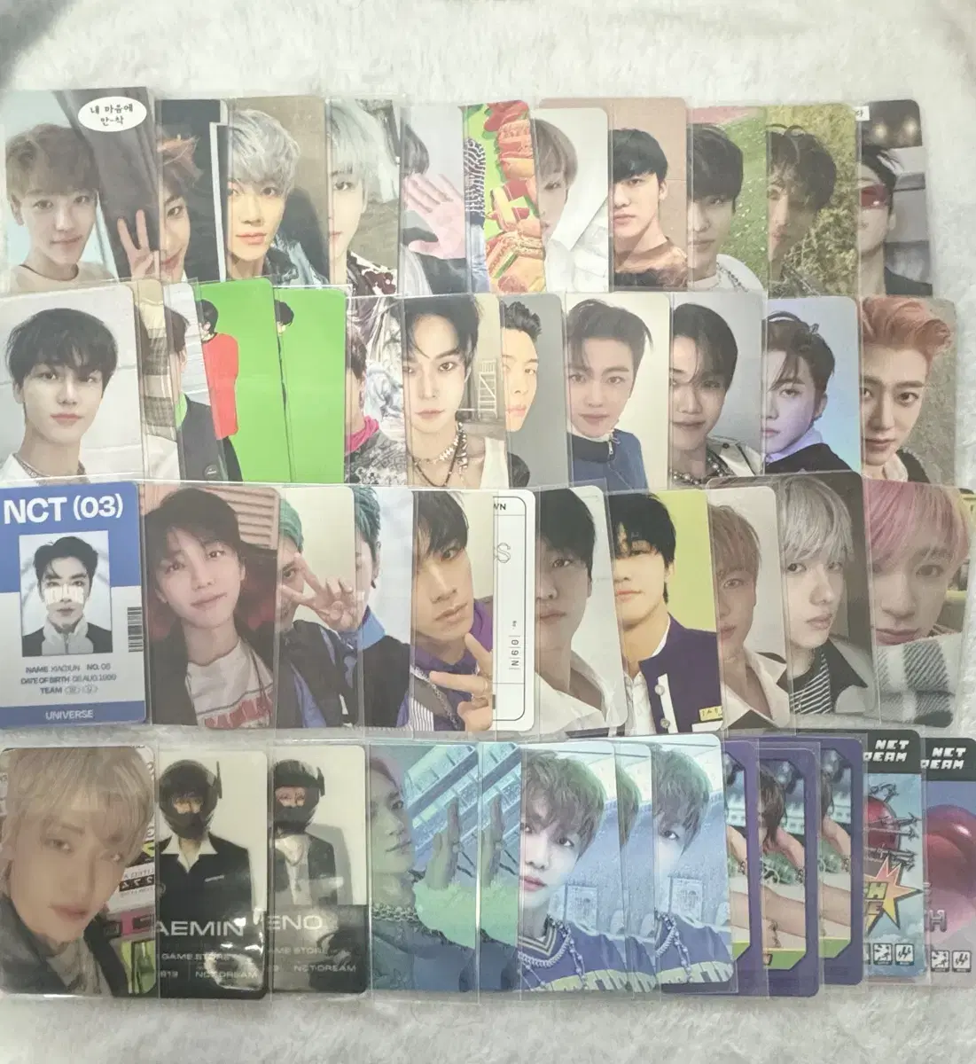 NCT photocard bulk ( Jaemin Weejoo, send me album! )