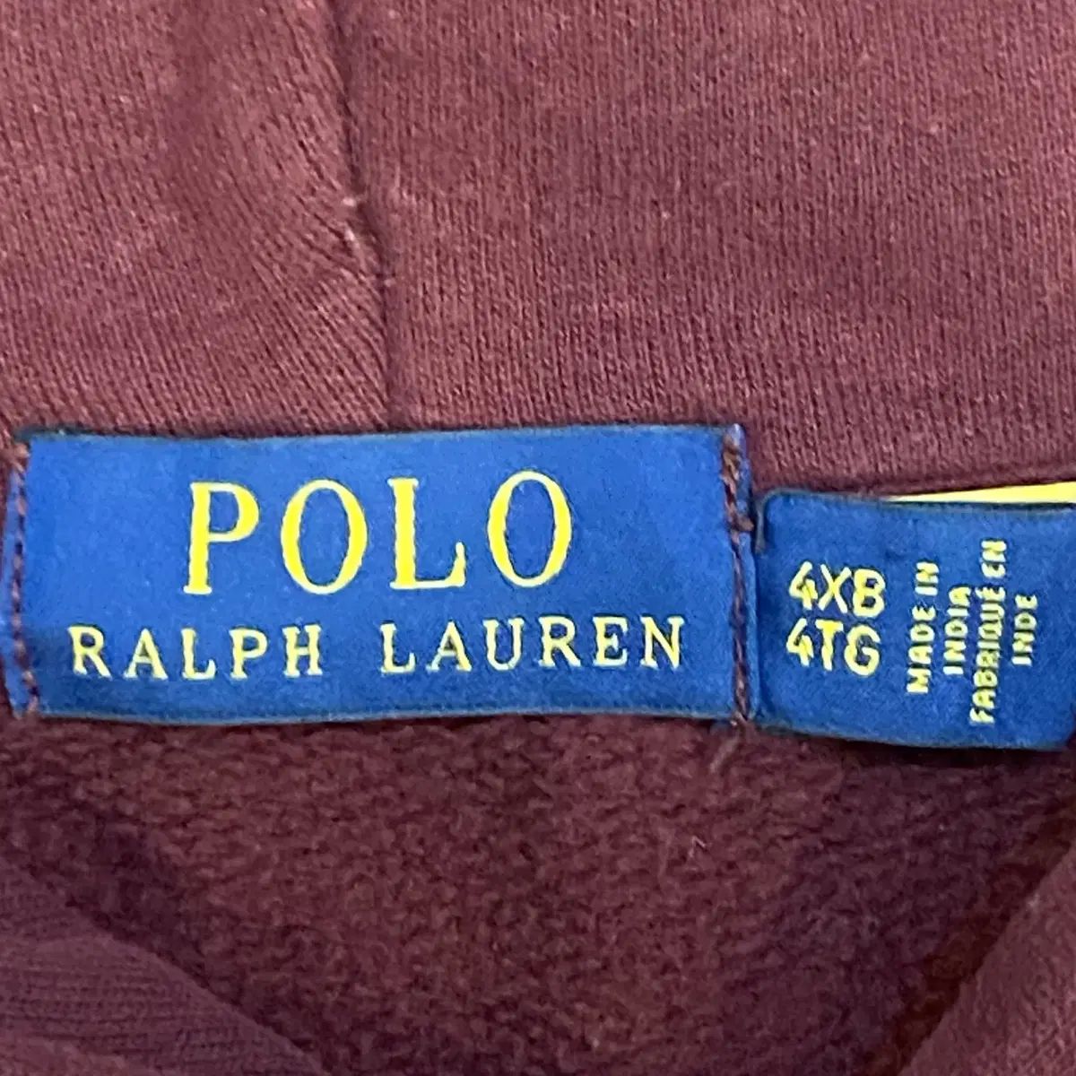 POLO RALPH LAUREN 폴로 랄프로렌 빅로고 프린팅 후드