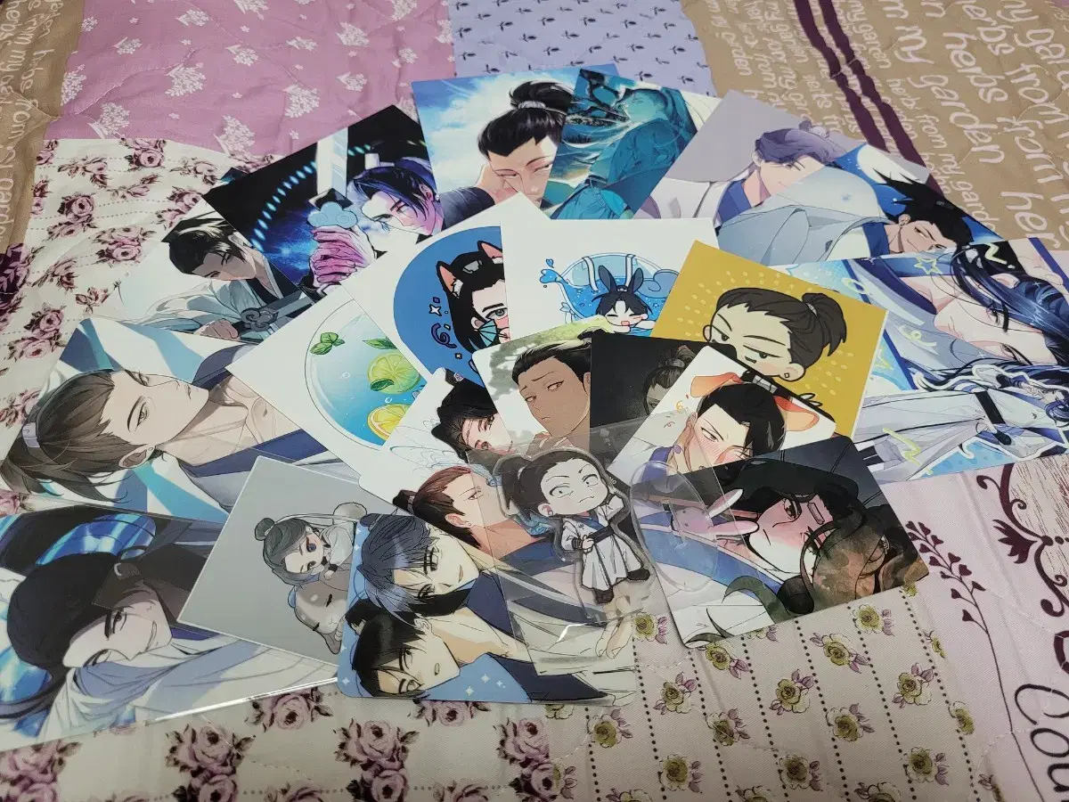 Return of the Blossoming Blade postcards and photocard will be transferred~!!