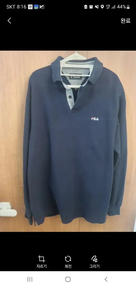 Pilar long-sleeved polo shirt size 105