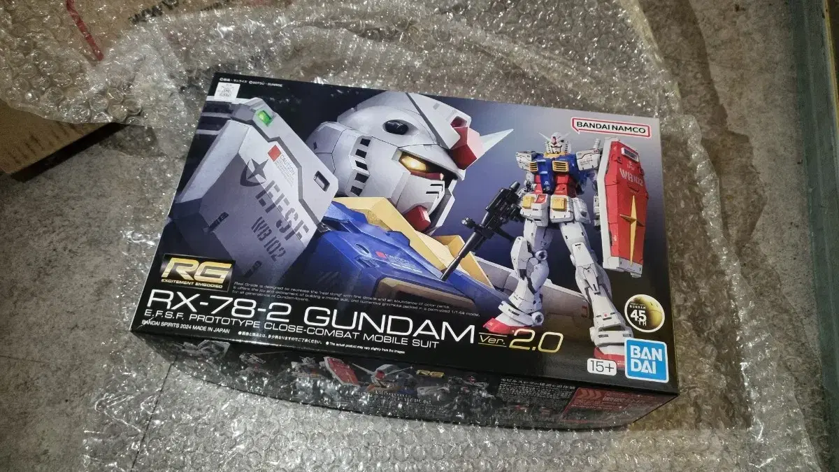 RG RX-78 퍼스트 건담 2.0 + 무기 세트