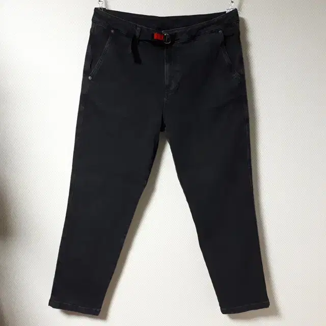 38/Kohl Sport Wash Black Belted Denim Pants/38-259