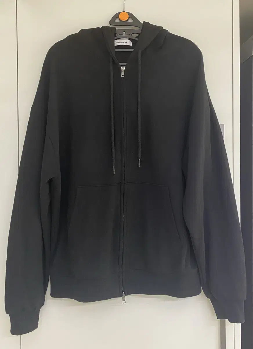 Branson Overfit Two-Way Hooded Zip-up Black XL Outerwear