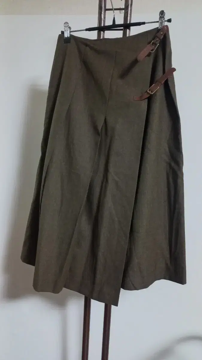 Khaki Wrap Skirt 66