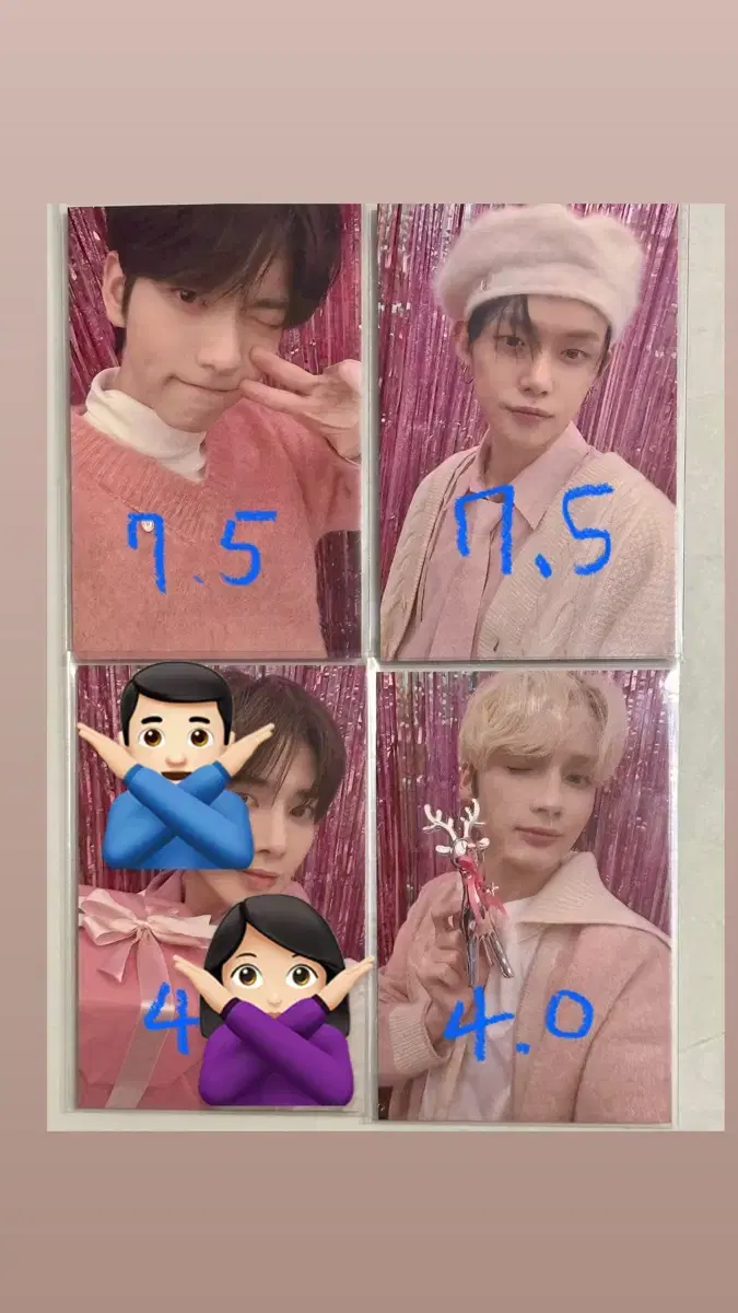 txt trestle photocard wts