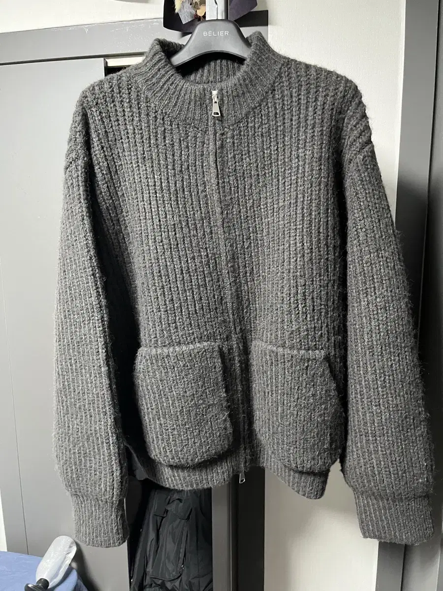 Le Havre Square Maxidry Knit Jumper Charcoal L