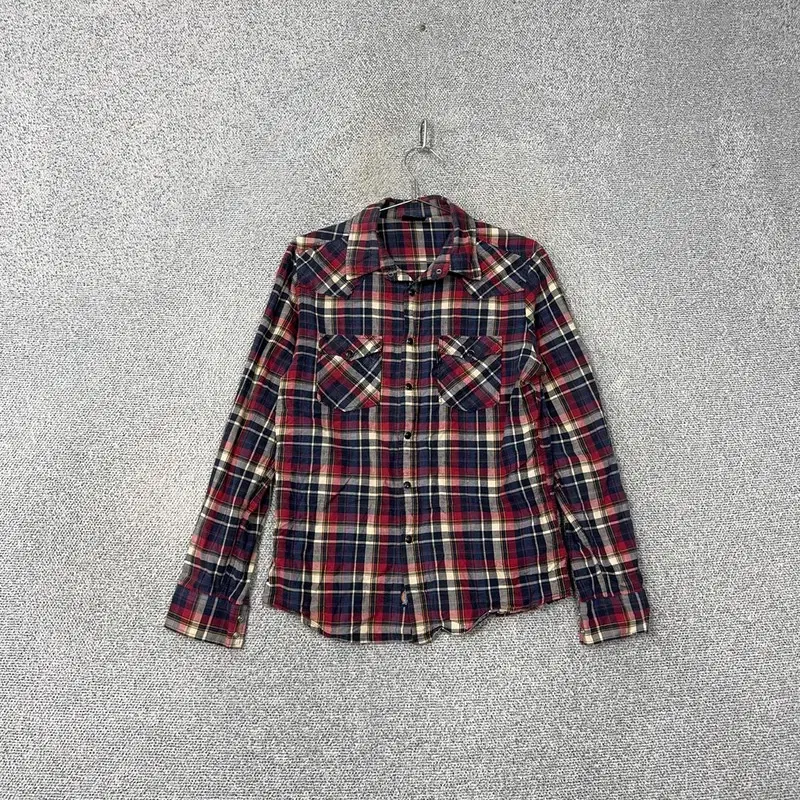 Dickies Pocket Check Red Shirt M