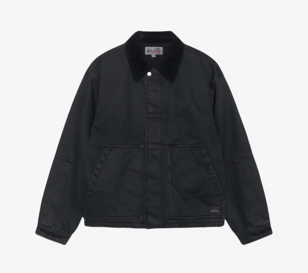 S stussy workgear jacket Black S stussy workgear jacket