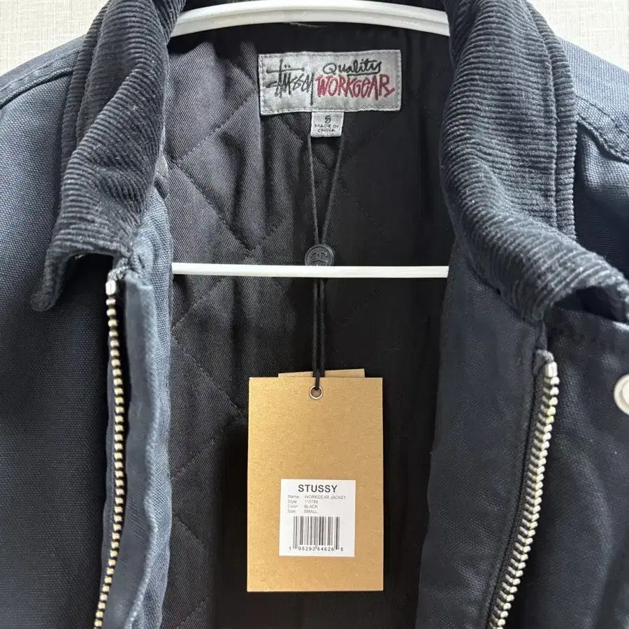 스투시 워크기어 자켓 블랙 S stussy workgear jacket