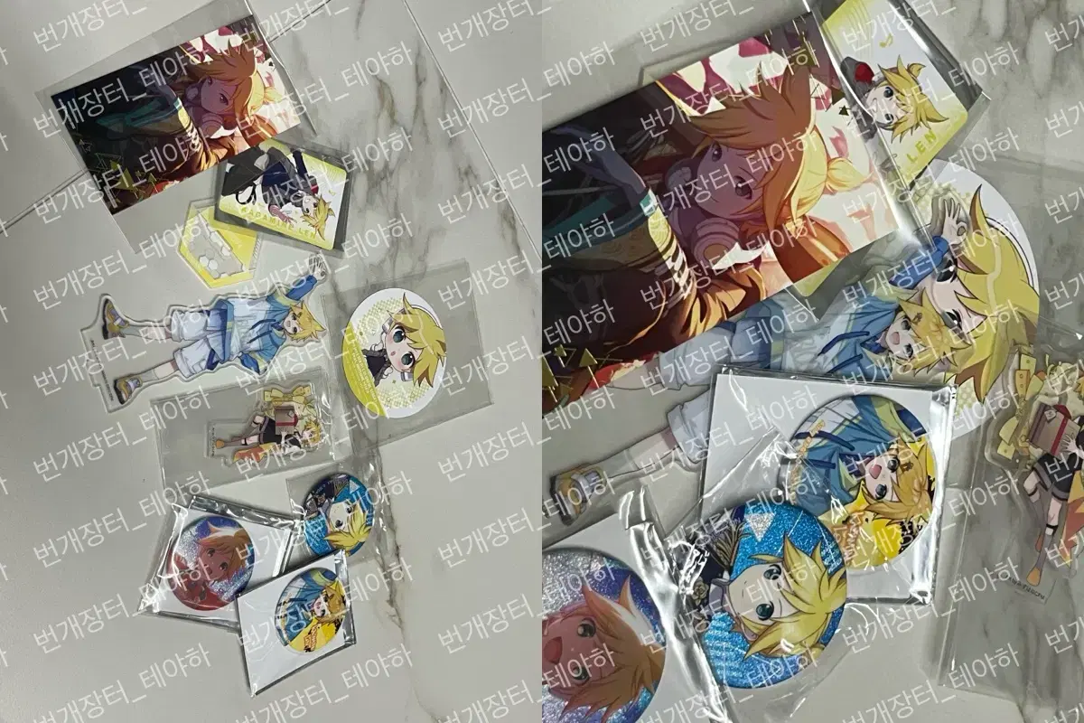 Sell Kagamine ren acrylic stand / Canbadge merchandise bulk 