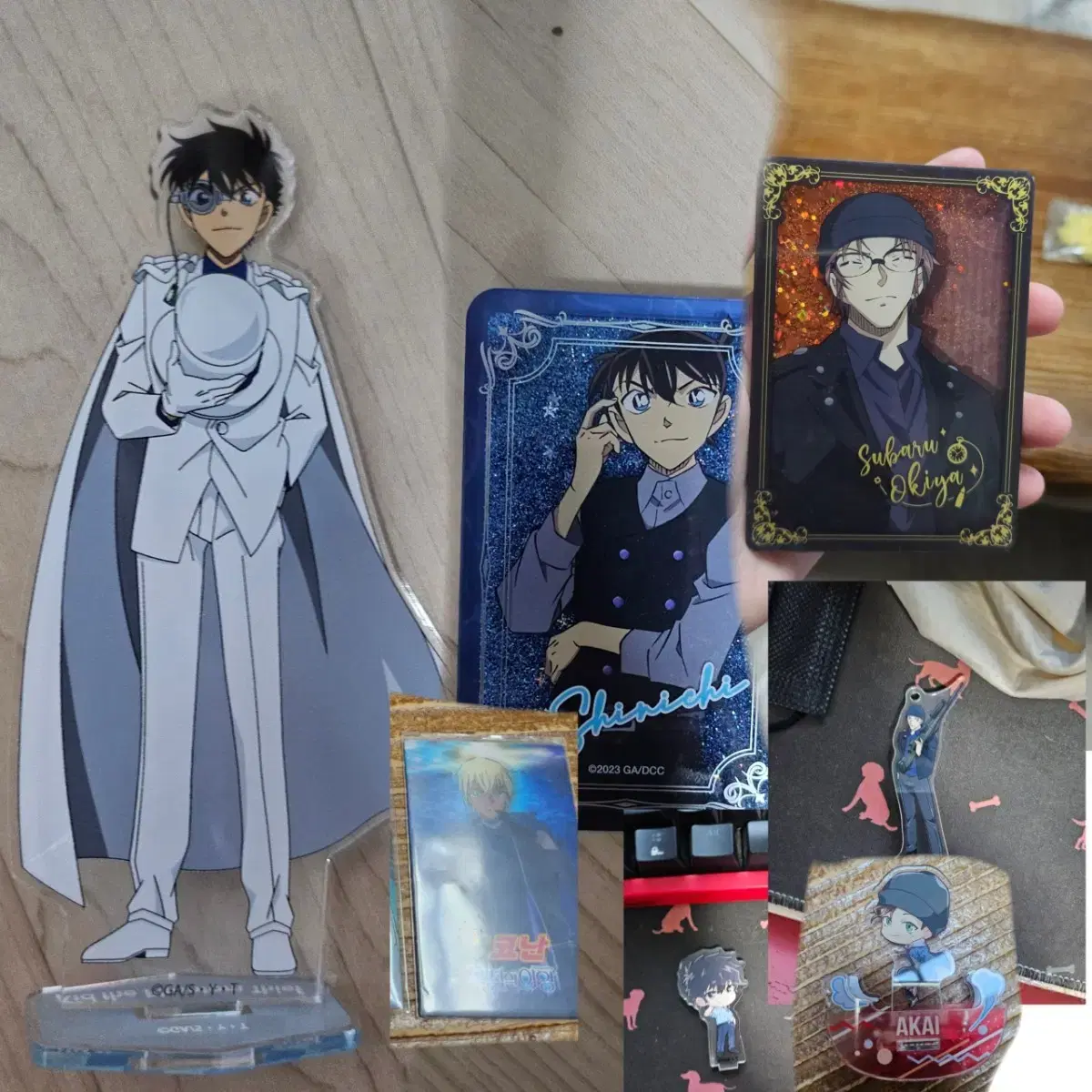 (Bulk)Conan Gokudokid Shinichi Amuro Akai acrylic stand sells Yusukorota