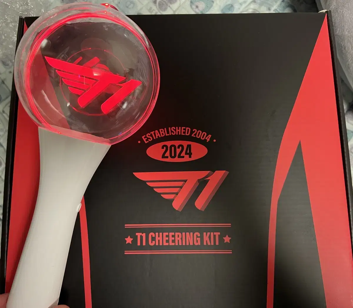 T1 Cheering Set Lightstick, Blanket, Scarf