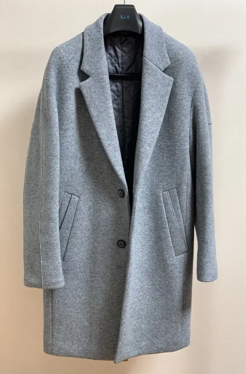 Giuseppe Zegna Sky Blue Overcoat 95