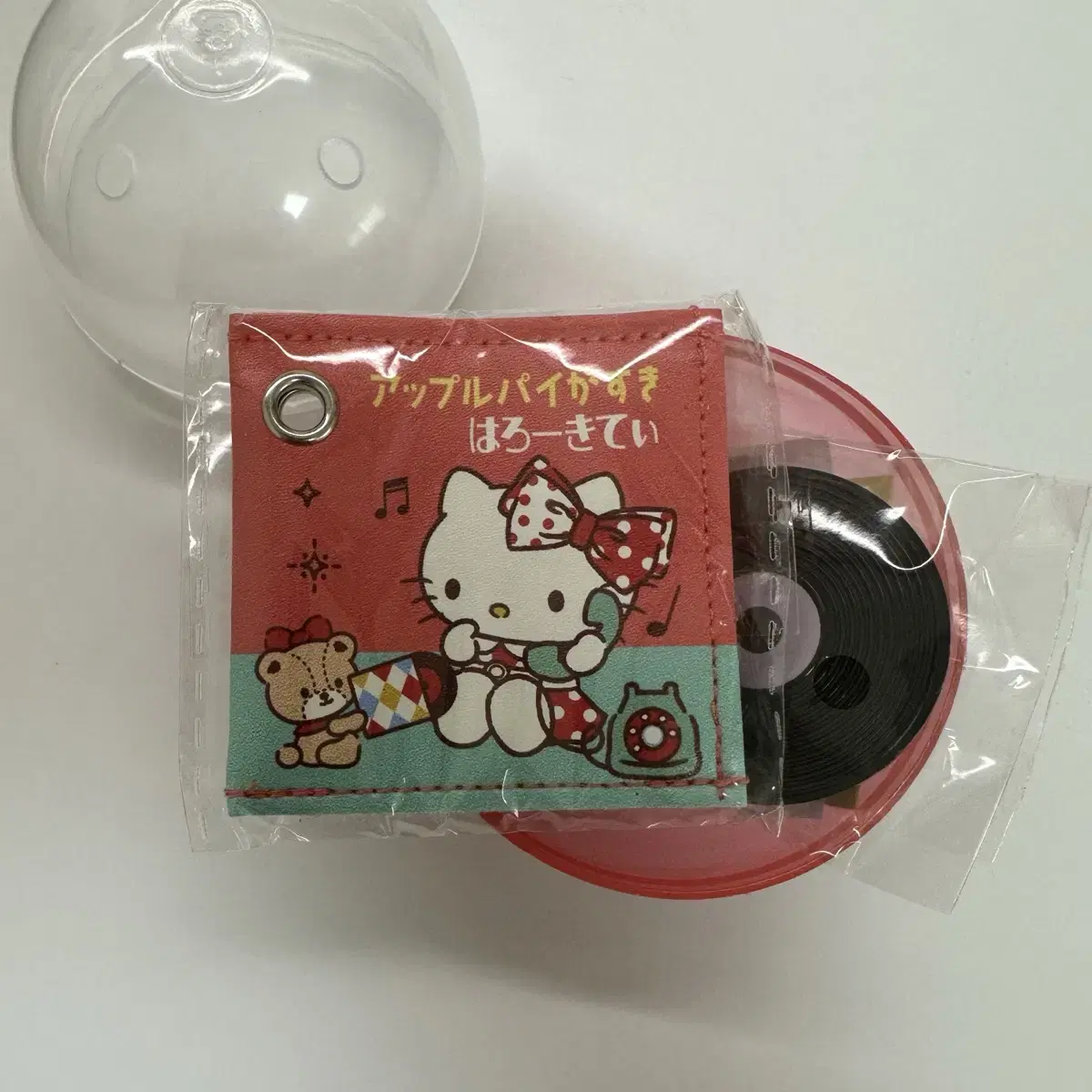 Sanrio Hello Kitty Records keyring Gacha