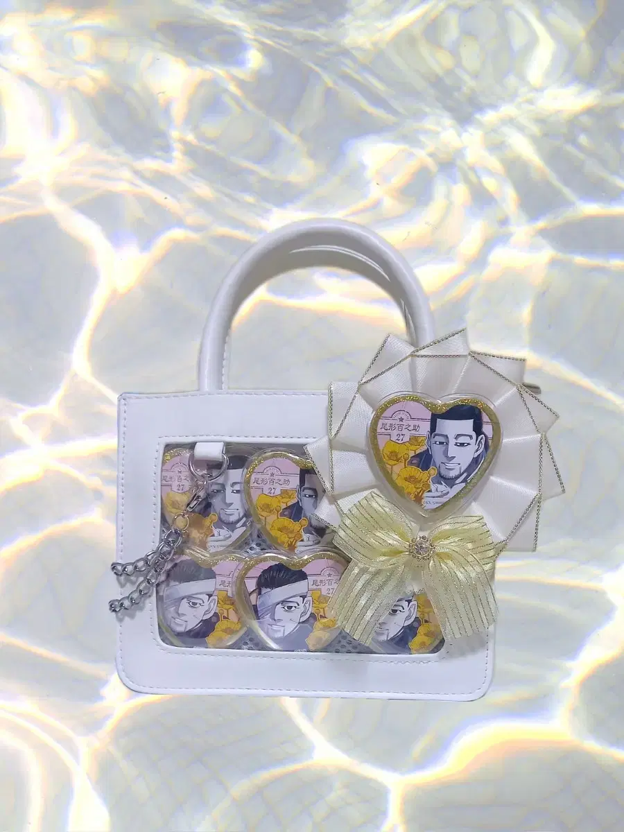 Golden Kamui Ogata Hyakunosuke Aides Heart Badge Itabag Goods Original Artwork Exhibition